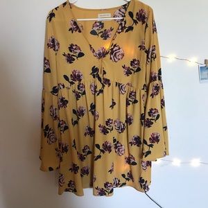 Urban outfitters floral babydoll dress!